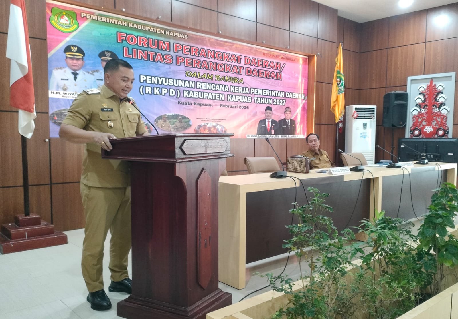 Pemkab Kapuas Laksanakan Forum Perangkat Daerah/Lintas Perangkat Daerah Susun RKPD Tahun 2027