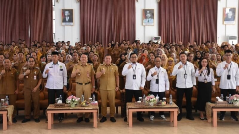 Pemkab Kapuas dan PT Taspen Palangka Raya Teken Kesepakatan Bersama Sekaligus Sosialisasi Program Taspen bagi PPPK