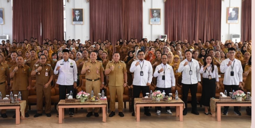 Pemkab Kapuas dan PT Taspen Palangka Raya Teken Kesepakatan Bersama Sekaligus Sosialisasi Program Taspen bagi PPPK