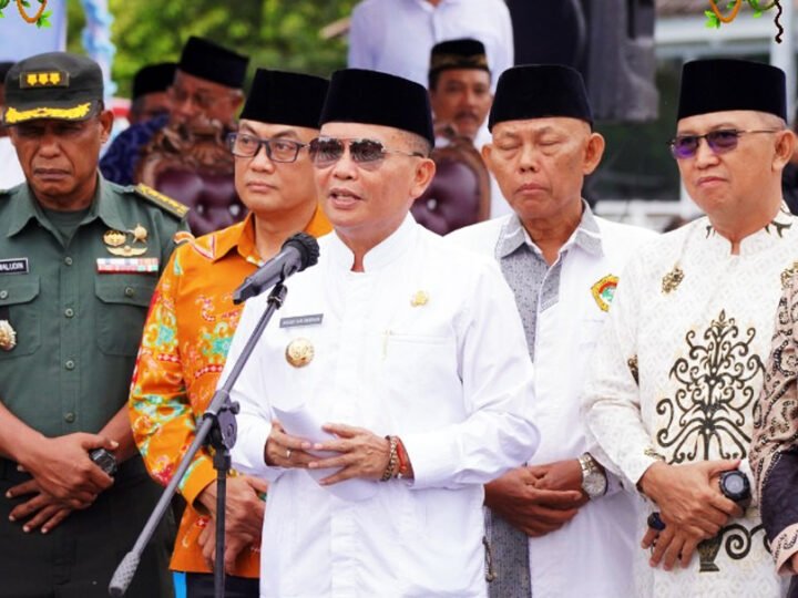 Lepas Pawai Tarhib, Gubernur Ajak Masyarakat Jadikan Ramadan Sebagai Sarana Tingkatkan Keimanan dan Ketakwaan Kepada Allah SWT