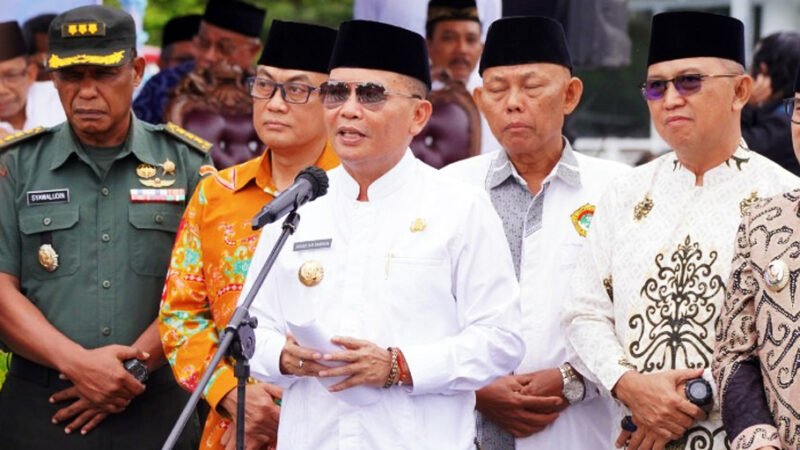 Lepas Pawai Tarhib, Gubernur Ajak Masyarakat Jadikan Ramadan Sebagai Sarana Tingkatkan Keimanan dan Ketakwaan Kepada Allah SWT