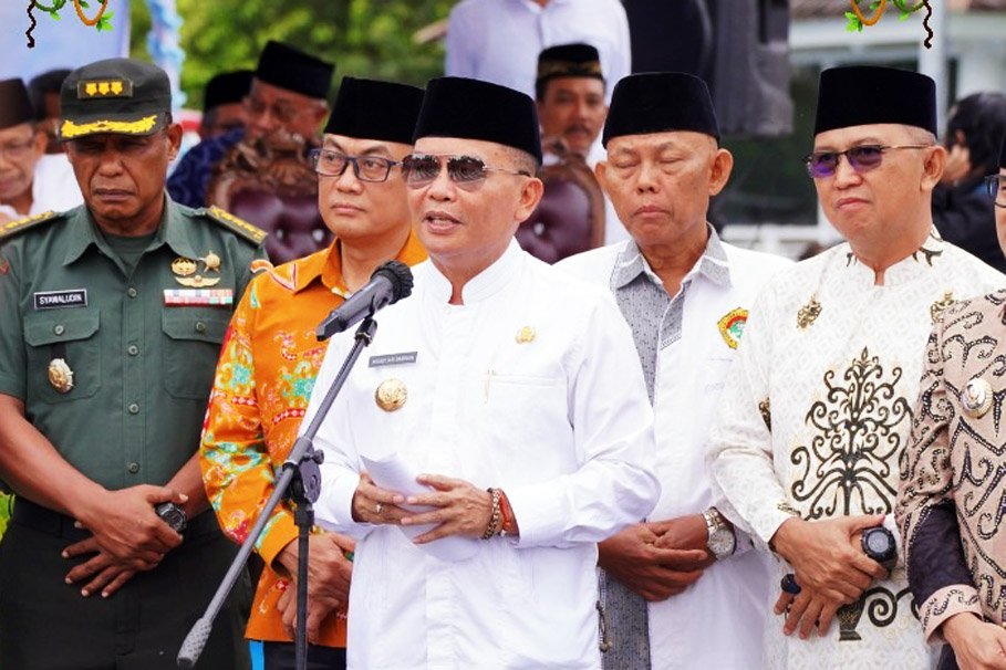 Lepas Pawai Tarhib, Gubernur Ajak Masyarakat Jadikan Ramadan Sebagai Sarana Tingkatkan Keimanan dan Ketakwaan Kepada Allah SWT