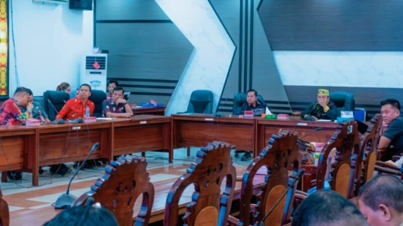 Pemkab dan DPRD Kapuas Rapat Penyusunan Jadwal IV Masa Persidangan I Tahun Sidang 2026