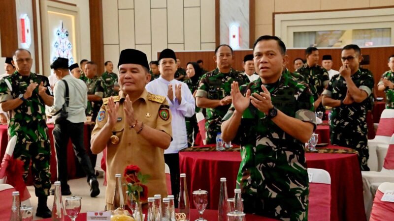 Gubernur Kalteng Hadiri Silaturahmi dan Buka Puasa Bersama di Makodam XXII/Tambun Bungai