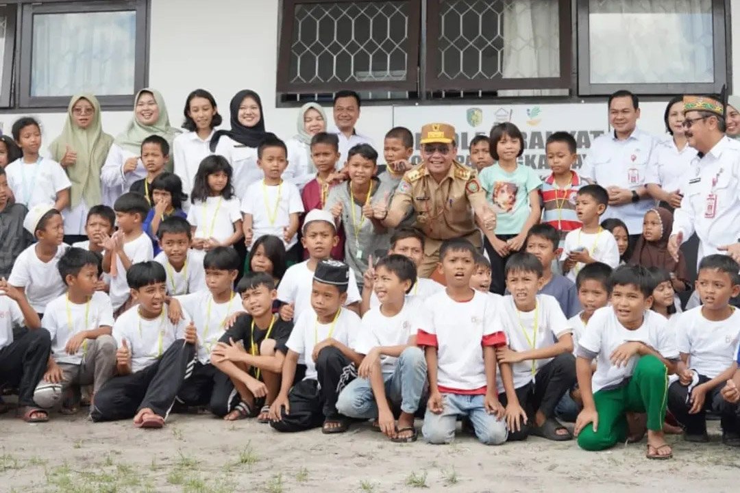 Gubernur Kalteng Hibahkan 20 Ha Tanah Pribadi untuk Pembangunan Sekolah Garuda