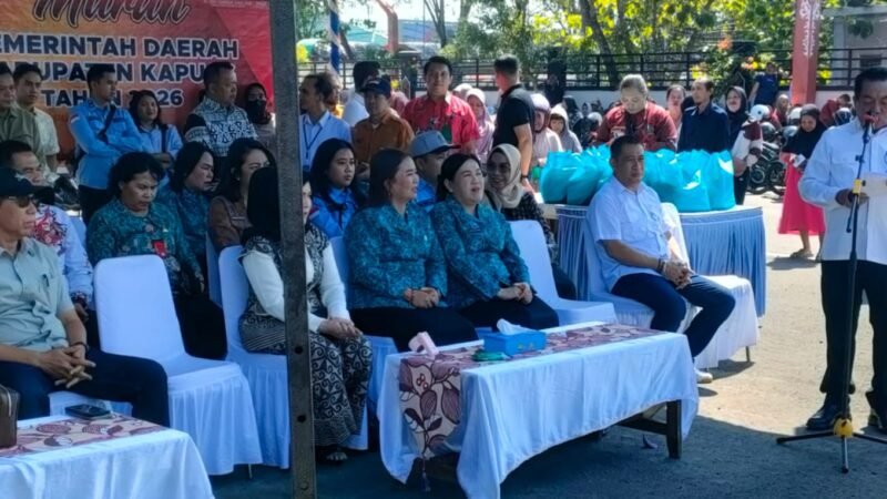 Jaga Stabilitas Harga Bapok, Pemkab Kapuas dan Bulog Gelar GPM dan Operasi Pasar Murah