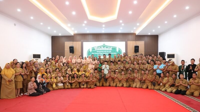 Pererat Tali Silaturahmi Pasca Hari Raya Idul Fitri, Dinas TPHP Kalteng Gelar Halal Bihalal