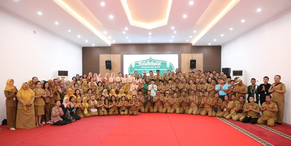 Pererat Tali Silaturahmi Pasca Hari Raya Idul Fitri, Dinas TPHP Kalteng Gelar Halal Bihalal