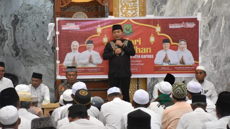 Pererat Silaturahmi, Pemkab Kapuas Safari Ramadan di Kecamatan Pulau Petak