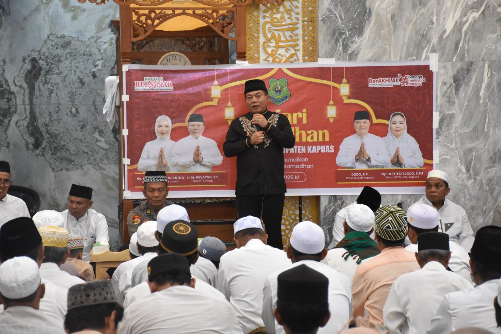 Pererat Silaturahmi, Pemkab Kapuas Safari Ramadan di Kecamatan Pulau Petak