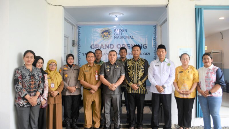 Wabup Dodo Hadiri Grand Opening dan Resmikan SPPG Kapuas Selat