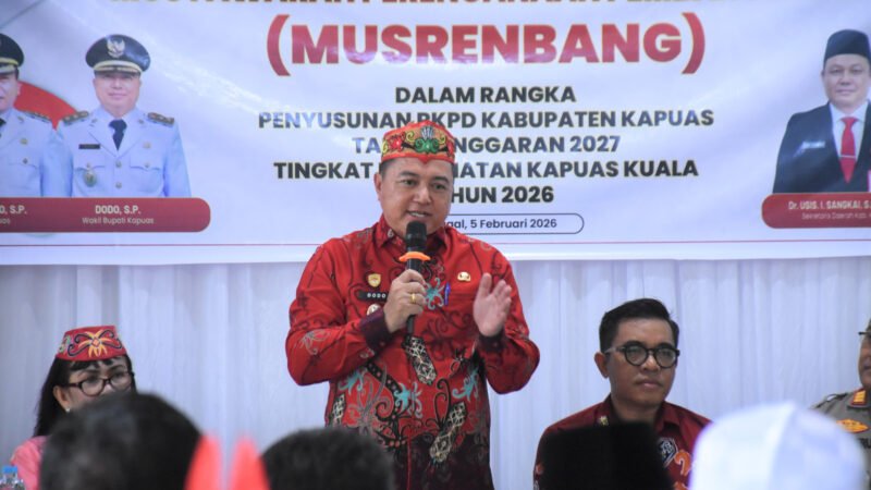 Pemkab Kapuas Gelar Musrenbang Penyusunan RKPD di Kecamatan Kapuas Kuala