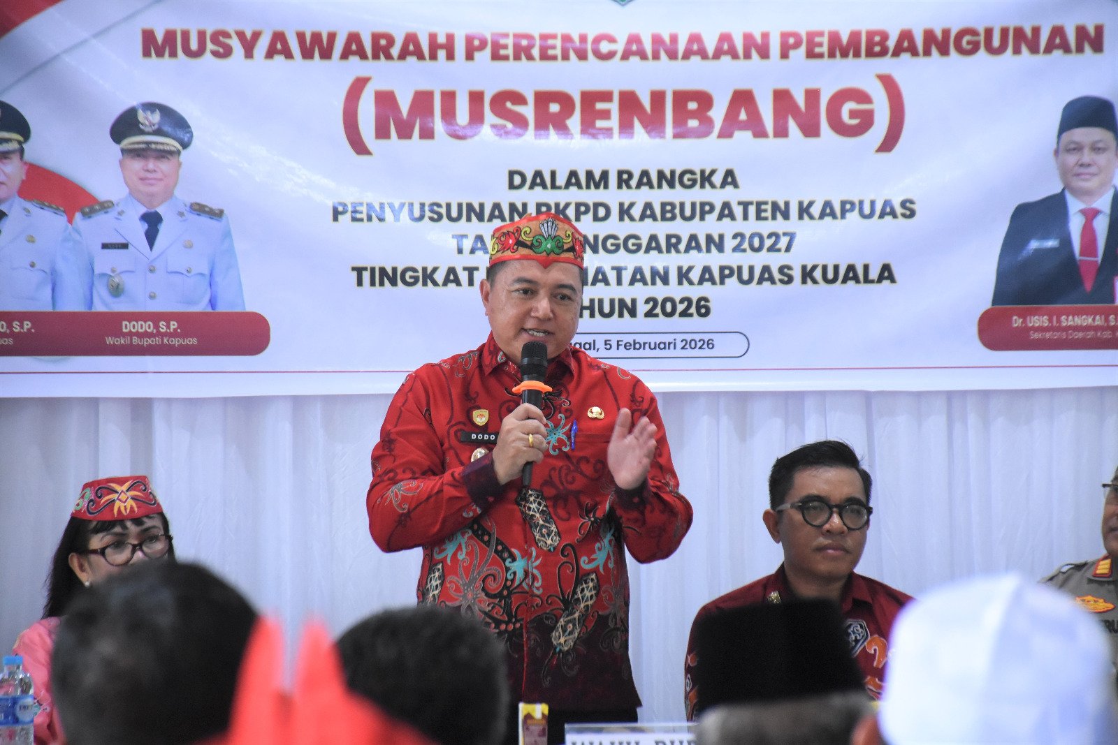 Pemkab Kapuas Gelar Musrenbang Penyusunan RKPD di Kecamatan Kapuas Kuala