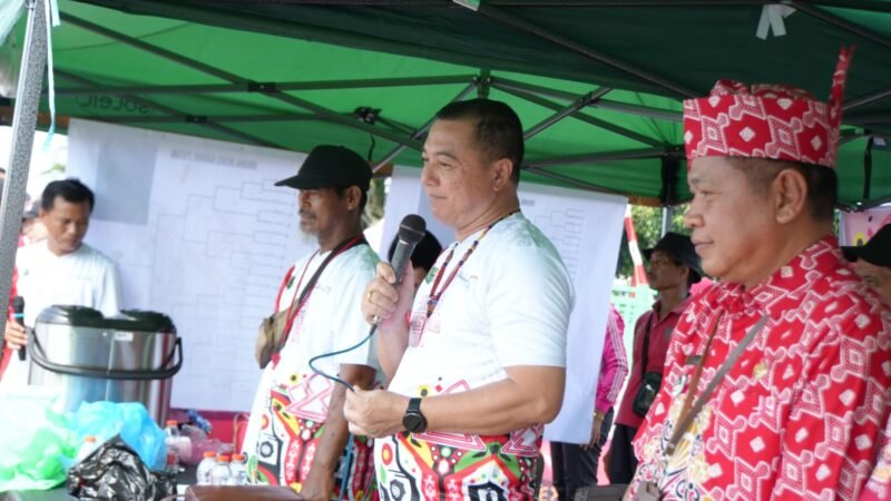 Lomba Besei Kambe Semarakan Peringatan Harjad Kota Kuala Kapuas ke-220 dan HUT ke-75 Pemkab Kapuas