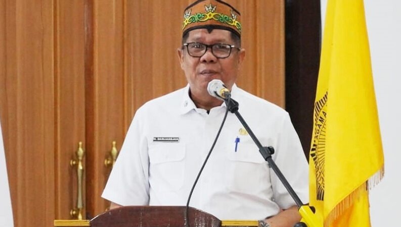 Wakili Gubernur, Sahli Darliansjah Hadiri Pelantikan dan Pengukuhan Pengurus LBH Antang Damang