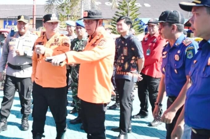 Ikuti Apel Gelar Pasukan dan Sarpras, Pemkab Kapuas Komitmen Cegah dan Tanggulangi Karhutla