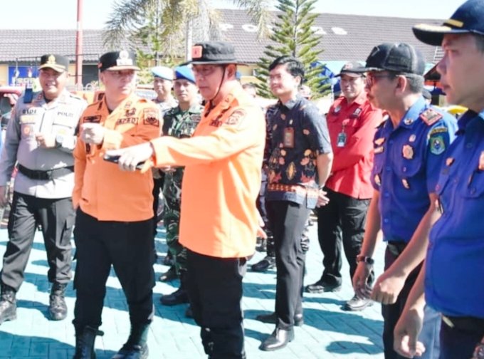 Ikuti Apel Gelar Pasukan dan Sarpras, Pemkab Kapuas Komitmen Cegah dan Tanggulangi Karhutla
