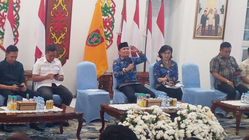 Gelar Pertemuan dengan Insan Pers, Gubernur Komitmen Perkuat Kebersamaan dalam Pembangunan