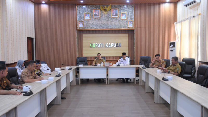Rapat Persiapan Pemberangkatan Jamaah Calon Haji Kabupaten Kapuas Tahun 1447 Hijriah/2026 Masehi