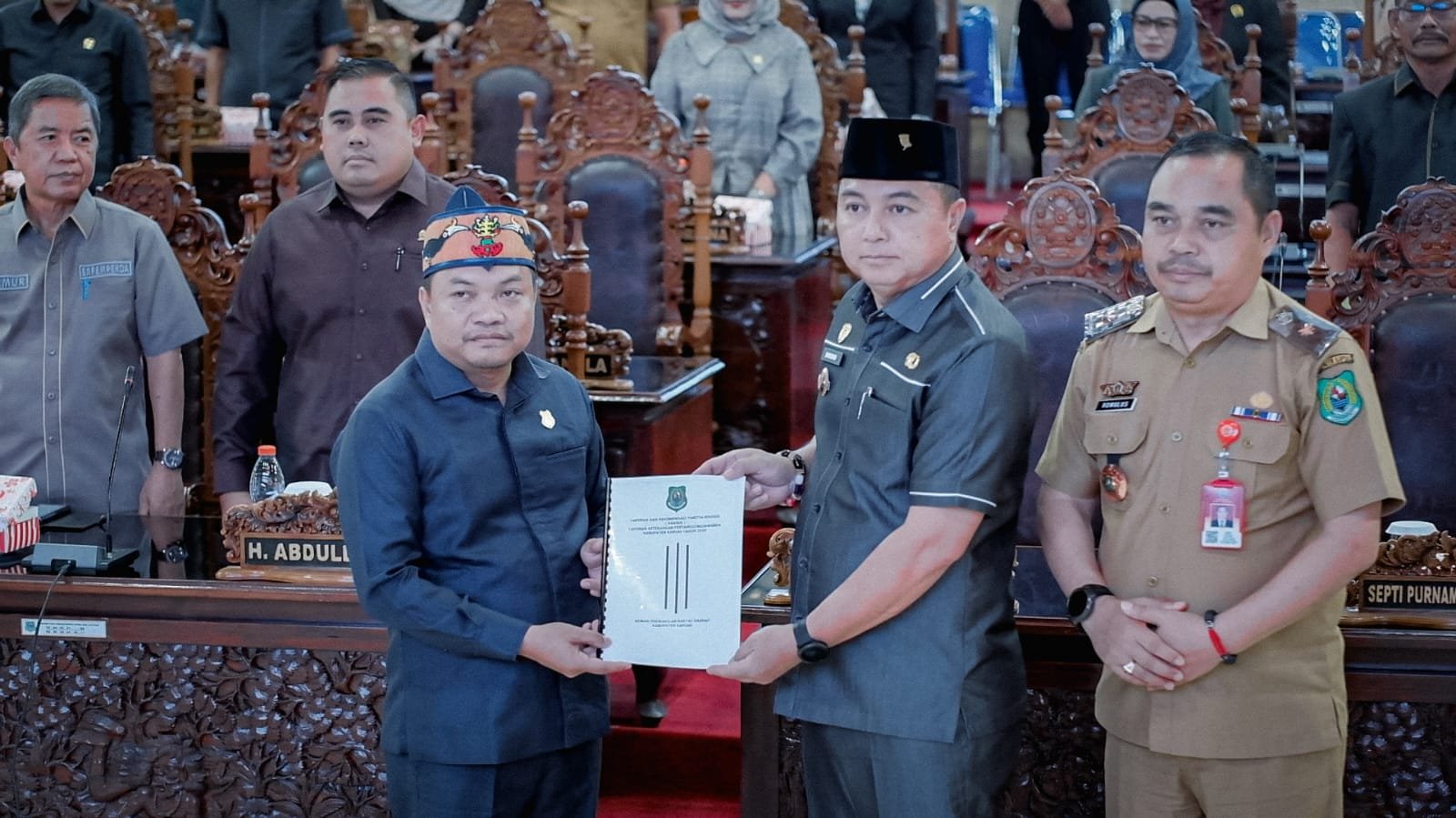 DPRD Kapuas Gelar Rapur Penyampaian Rekomendasi LKPJ Bupati Tahun 2025
