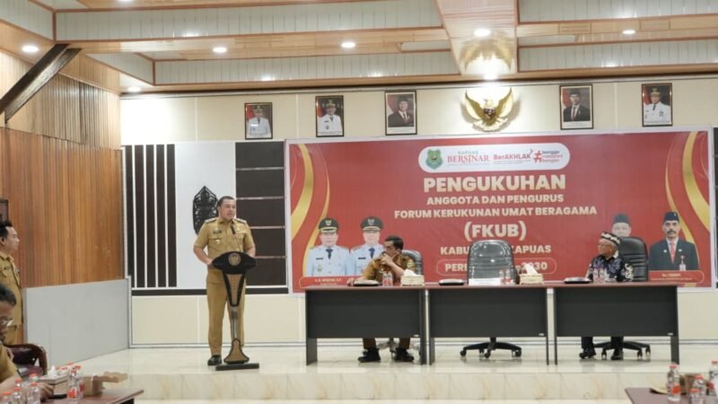 Wabup Kapuas Hadiri dan Kukuhkan Pengurus FKUB Periode 2026–2030