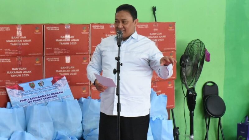 Dukung Pembangunan SDM yang Unggul dan Berdaya Saing, Wagub Kalteng Anjangsana ke Panti Asuhan
