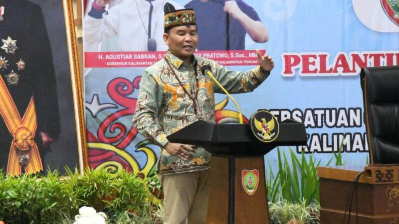 Gubernur Harapkan Pengurus Baru PERGATSI Kalteng Jadi Motor Penggerak Pembinaan Atlet