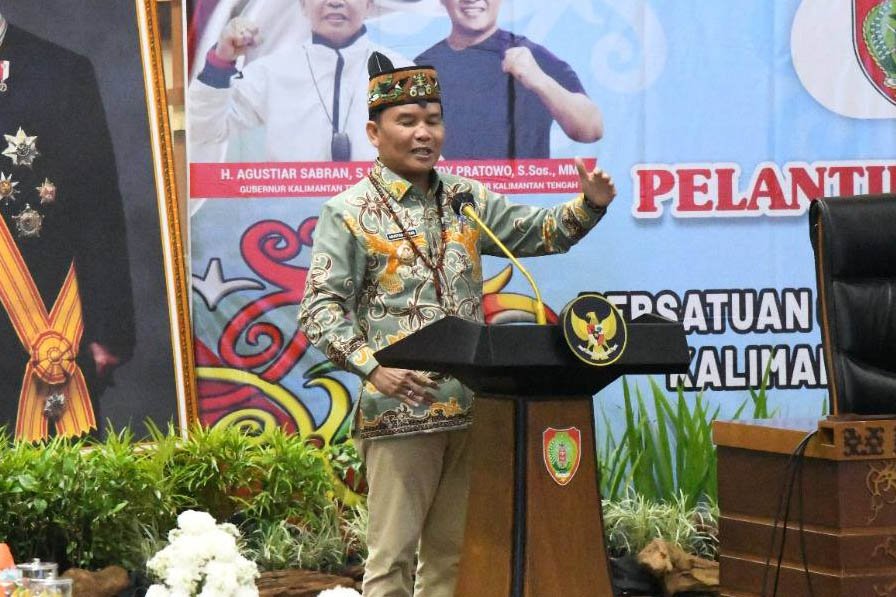 Gubernur Harapkan Pengurus Baru PERGATSI Kalteng Jadi Motor Penggerak Pembinaan Atlet