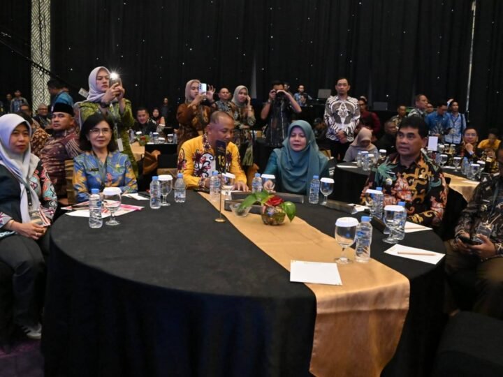 Pj. Sekda Kalteng Linae Victoria Aden Hadiri Forum Orkestrasi Pembangunan Negeri