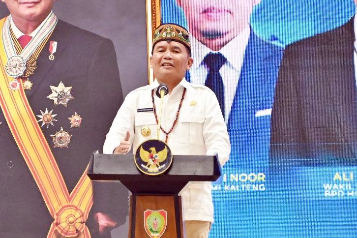 Gubernur Agustiar Sabran Hadiri Forum Bisnis Daerah BPD HIPMI Kalteng Tahun 2026