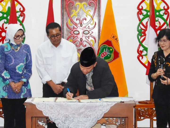 Pemprov Kalteng Tandatangani Nota Kesepakatan Penyelenggaraan Pendidikan Vokasi Pertanian dengan Kementan RI