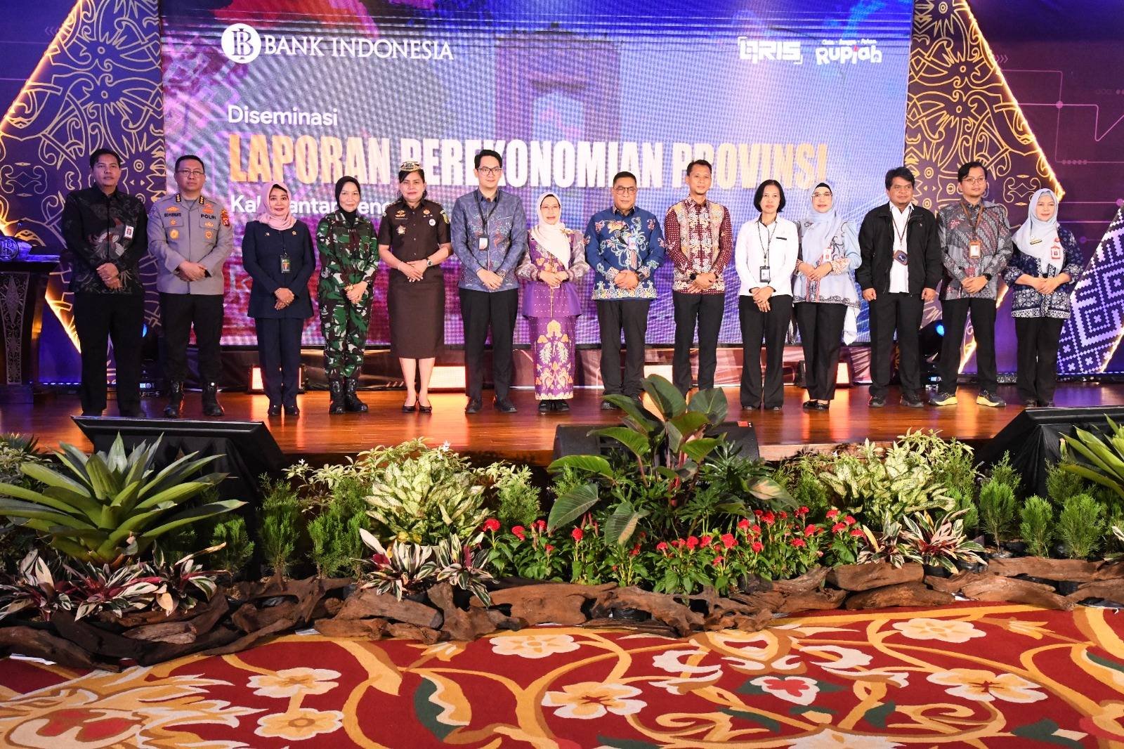 Asisten Administrasi Umum Hadiri Diseminasi Laporan Perekonomian Provinsi Kalteng