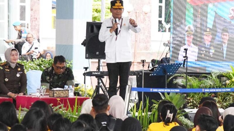 Bentuk Kepedulian, Gubernur Resmi Buka Pasar Murah untuk Mahasiswa Pada Momen Spesial Hari Jadi ke-69 Kalteng