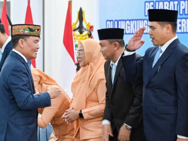 Muhammad Reza Prabowo Resmi Dilantik Jadi Kadisdik Kalteng