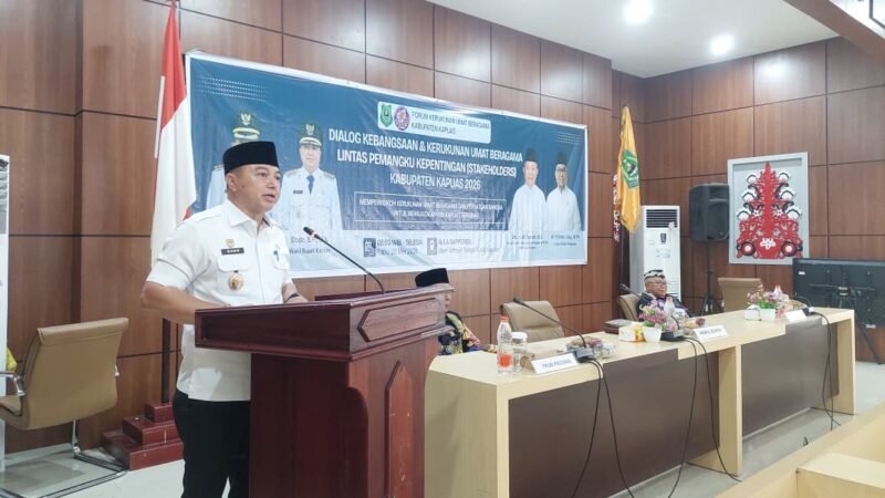 Wabup Kapuas Buka Dialog Kebangsaan, Ajak Seluruh Elemen Perkuat Kerukunan