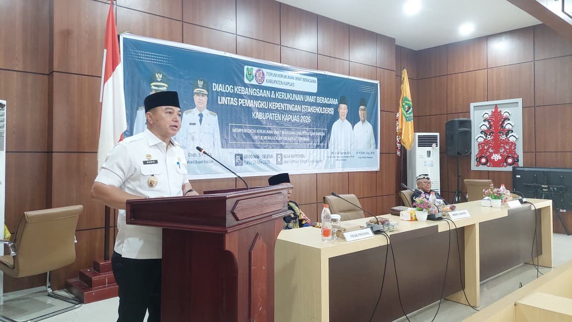 Wabup Kapuas Buka Dialog Kebangsaan, Ajak Seluruh Elemen Perkuat Kerukunan