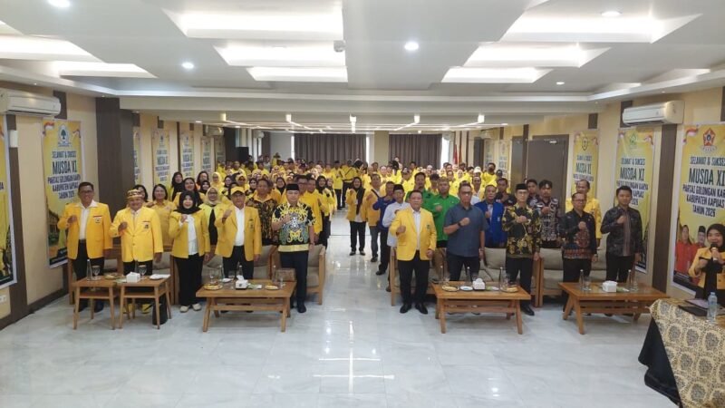 Golkar Kapuas Gelar Musda XI, Bahas Program Kerja hingga Pemilihan Ketua