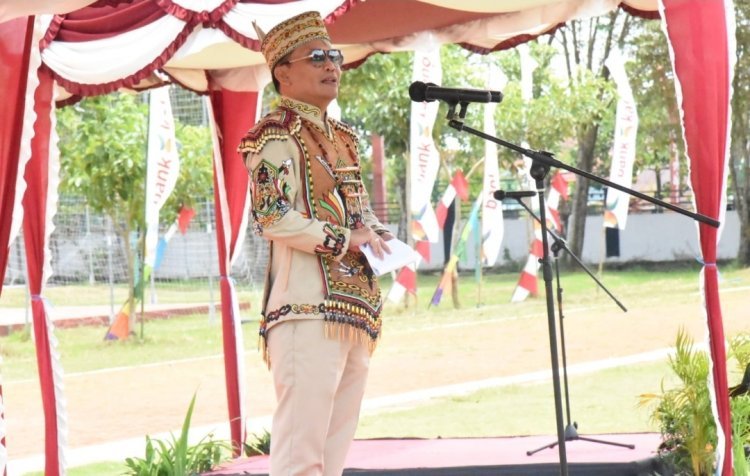 Inspektur Upacara Peringatan Harjad Kapuas, Gubernur Minta Maksimalkan Potensi Unggulan di Sektor Pertanian