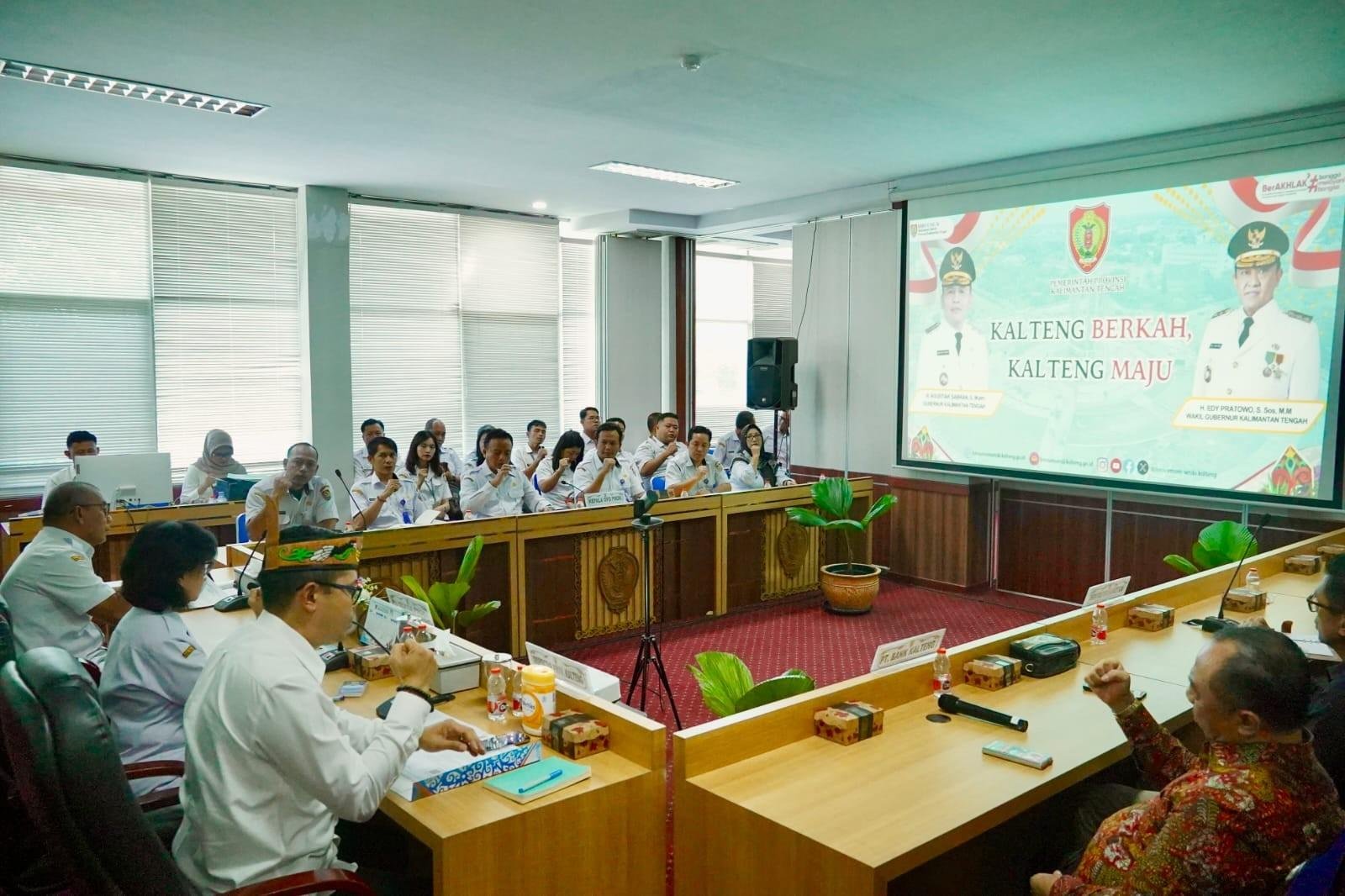 Pemprov Kalteng Dukung Pelaksanaan Stranas PK, Tingkatkan Kualitas Pelayanan Publik dan Tata Kelola Pemerintahan
