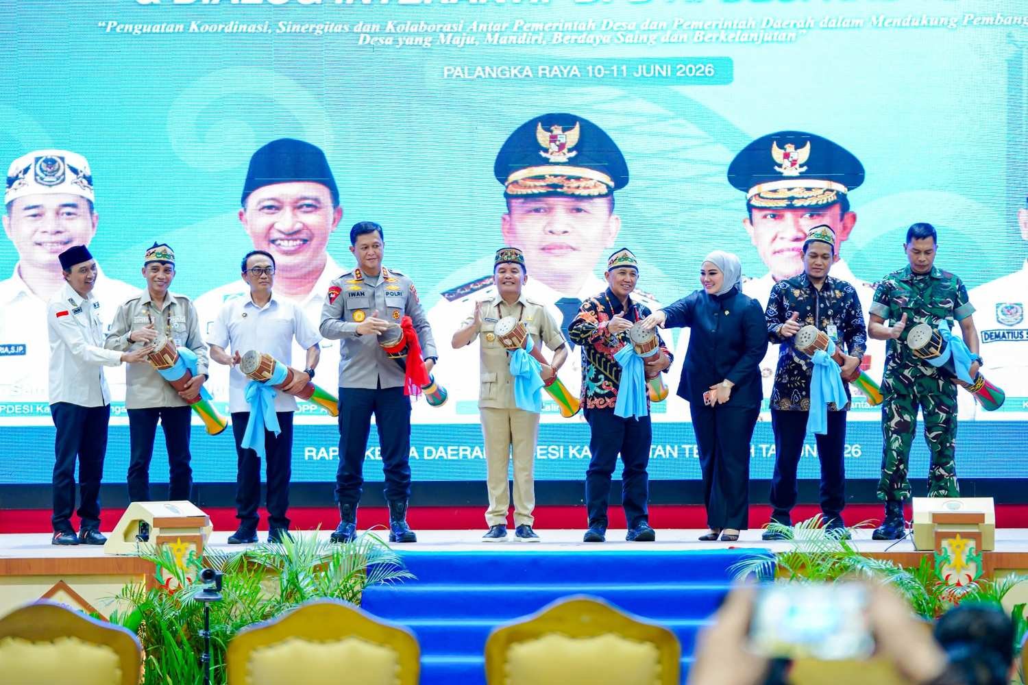 Buka Rakerda APDESI Kalteng, Gubernur Dorong Kemandirian dan Penguatan Ekonomi Desa