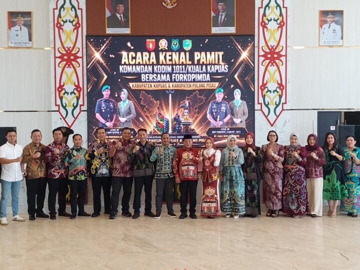 Dandim 1011/Kuala Kapuas Berganti, Bupati Tekankan Sinergitas