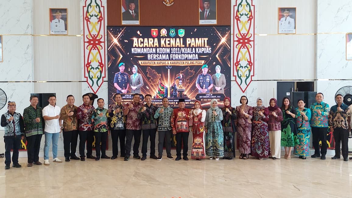 Dandim 1011/Kuala Kapuas Berganti, Bupati Tekankan Sinergitas