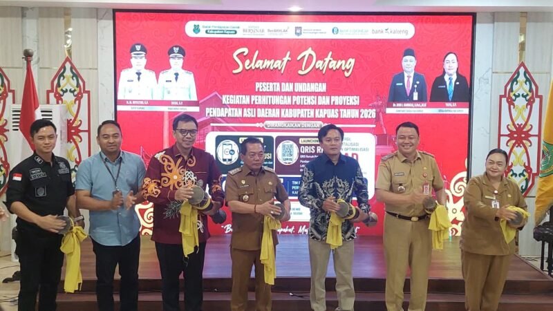 Bapenda Kapuas Gelar Penghitungan Potensi PAD dan Luncurkan E-Retribusi