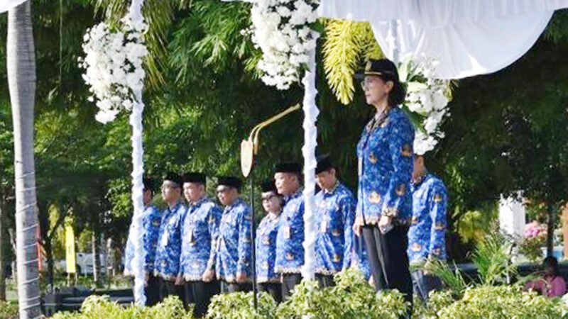 Pimpin Upacara Peringatan Harlah Pancasila, Pj Sekda Kalteng Ajak ASN Aktualisasikan Nilai-Nilai Pancasila
