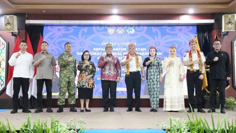 Wakil Gubernur Edy Pratowo Hadiri Pisah Sambut Kakanwil Pemasyarakatan Kalteng