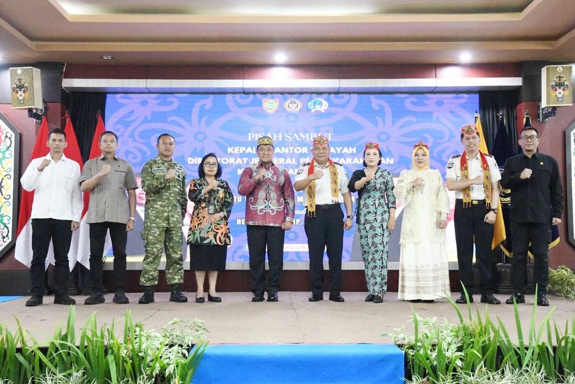 Wakil Gubernur Edy Pratowo Hadiri Pisah Sambut Kakanwil Pemasyarakatan Kalteng