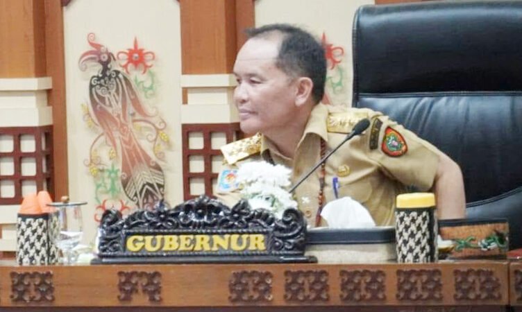 Gubernur Agustiar Sabran Hadiri Kunjungan dan Koordinasi Capaian dan Kendala Pelaksanaan Stranas PK di Kalteng