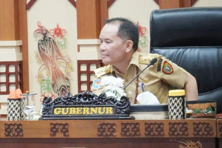 Gubernur Agustiar Sabran Hadiri Kunjungan dan Koordinasi Capaian dan Kendala Pelaksanaan Stranas PK di Kalteng