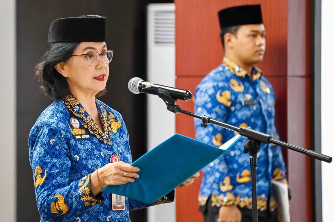 Pimpin Pengambilan Sumpah/Janji PNS, Pj Sekda Kalteng Ingatkan PNS Jaga Integritas dan Tingkatkan Kualitas Pelayanan