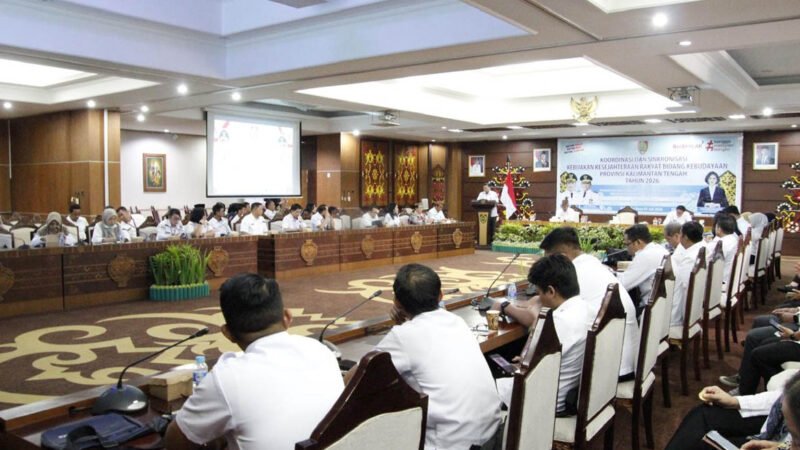 Perkuat Kelembagaan Kedamangan, Pemprov Kalteng Gelar Sinkronisasi Kebijakan Kesejahteraan Rakyat Bidang Kebudayaan